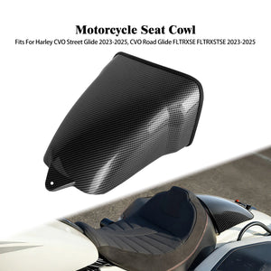 Coque de selle passager noire pour Harley-Davidson Touring - vue 8
