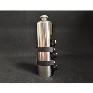Petit réservoir d'essence en inox de style café racer - vue 6