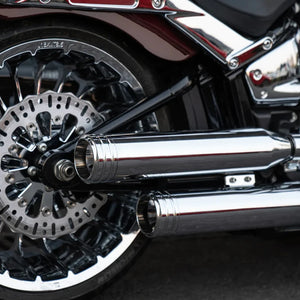 Embout d'Échappement (Silencieux) Chrome ou Noir - Harley-Davidson Softail 2018 et plus récent – photo 2/8