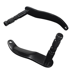 Levier de sélecteur talon-pointe gauche en alliage de zinc pour Harley-Davidson Softail (1986-2017) et Touring (1988-2026) – photo 4/13
