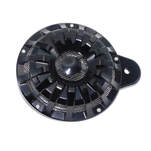 Cache de klaxon CNC noir et chrome pour Harley-Davidson Big Twin, Electra Glide et Sportster XL883 - vue 17