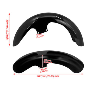 Garde-Boue Avant (Mudguard) - Harley-Davidson Touring 2024-2025 & Road Glide CVO 2023.5-2025 – photo 6/7