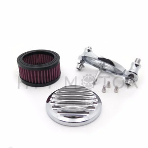 Kit filtre à air chromé pour Harley Sportster - vue 3
