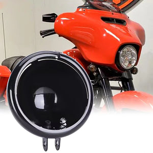 Boîtier de phare 5,75 pouces pour Harley Dyna Sportster - vue 1