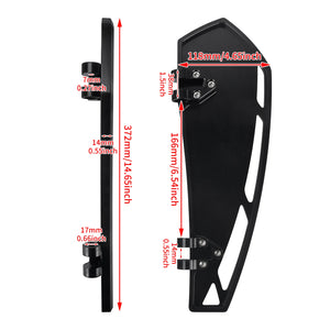 Marchepieds pilote en aluminium pour moto Harley-Davidson Touring - vue 6