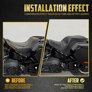 Selle Biplace Conducteur/Passager - Harley Softail Sport Glide, Low Rider, Low Rider S, Low Rider ST 2018-2024 – photo 4/8