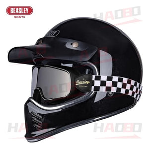 Casque moto intégral rétro - vue produit - vue 28