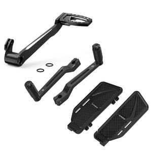 Support de Fixation Moteur Avant Noir - Harley-Davidson Touring, Dyna Super Glide FLT 1980-2008 – photo 8/27