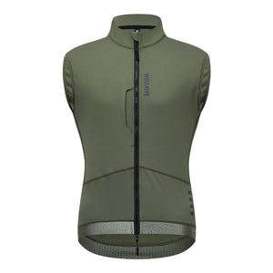 Gilet thermique cyclisme WOSAWE noir sans manches - vue 7