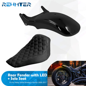 Kit selle solo et garde-boue arrière pour Harley-Davidson Softail Breakout - vue 9