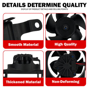 Ventilateur de radiateur noir pour Harley-Davidson Electra Glide - vue 5
