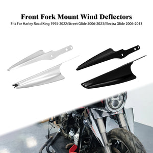 Déflecteur de Vent pour Fourche Avant (Fork Wind Deflector) - Harley-Davidson Touring 1995-2023 – photo 1/8