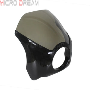 Carénage de phare avec pare-brise fumé pour moto Harley - vue 8