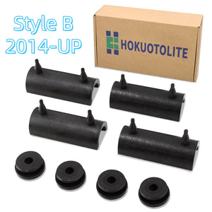 Silentblocs caoutchouc et coussinets de fixation pour sacoches rigides Harley Touring - vue 6