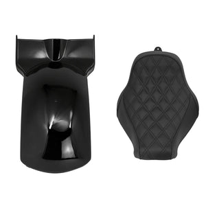 Kit garde-boue arrière et selle solo pour Harley-Davidson Softail - vue 10