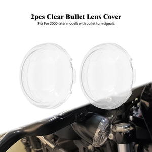 Lot de deux cabochons rouges de clignotant pour moto Harley-Davidson - vue 7
