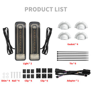 Feux LED de Remplissage Garde-Boue/Sacoches avec Clignotant et Stop - Harley-Davidson Road Glide Ultra FLHTCU 2014 et plus récent – photo 6/6