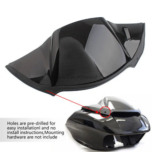 Cache de conduit d'air noir pour carénage de Harley-Davidson Road Glide - vue 5