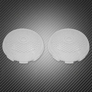 Lentilles de clignotant bullet pour Harley Touring Softail Dyna Sportster - vue 3