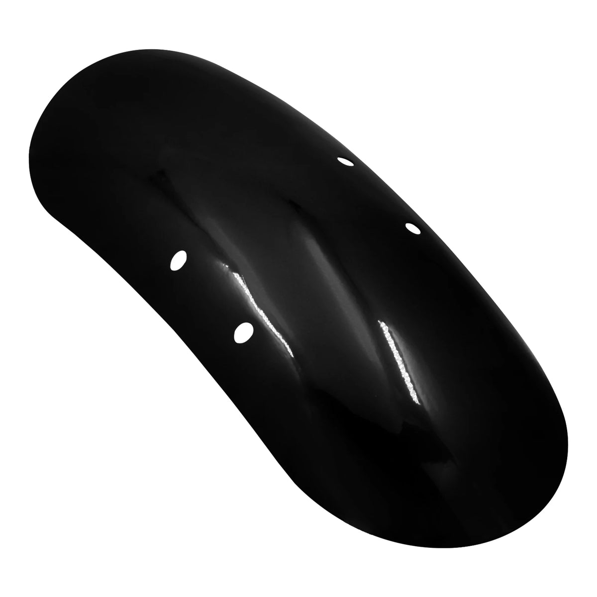 Garde-boue avant court noir style custom pour Harley-Davidson Sportster - vue 2