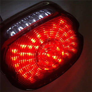 Feu arrière LED fumé pour Harley Softail - vue 1