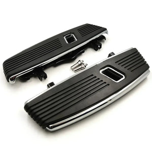 Plancher avant (floorboard) style Hana en aluminium usiné pour Harley-Davidson Softail, Dyna Switchback FLD, Touring et Trike – photo 8/8