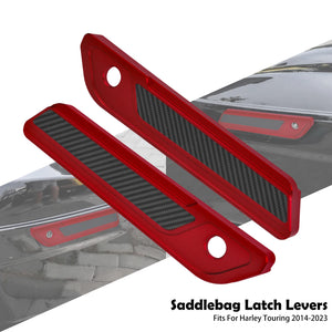 Levier de fermeture chromé pour sacoche rigide de moto Harley-Davidson - vue 11
