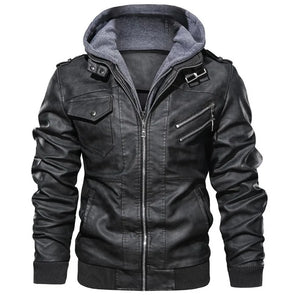 Blouson moto rétro à bandes réfléchissantes - vue - vue 6