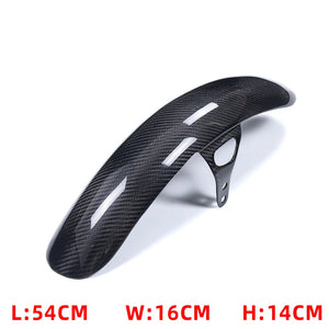 Cache de garde-boue avant en fibre de carbone pour Harley-Davidson Dyna - vue 7