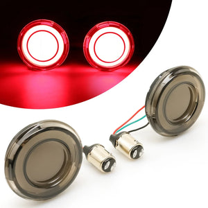 Insert de clignotant LED 1157 pour Harley Touring Softail Dyna - vue 8