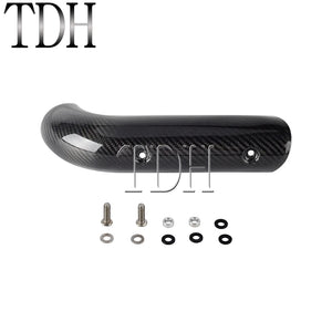 Cache de protection thermique en fibre de carbone pour échappement - Harley-Davidson Pan America 1250 2021-2026 – photo 3/6