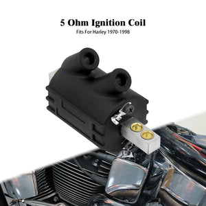 Bobine d'Allumage Double Sortie 12V (3/5 Ohm) - Harley-Davidson Big Twin 1970-1998 – photo 7/8