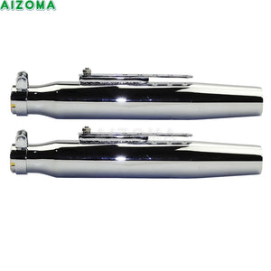 Système d'échappement pour Harley-Davidson Sportster XL, Dyna, Touring, Softail, ainsi que Suzuki et Honda (montage universel, style Café Racer) – photo 5/10