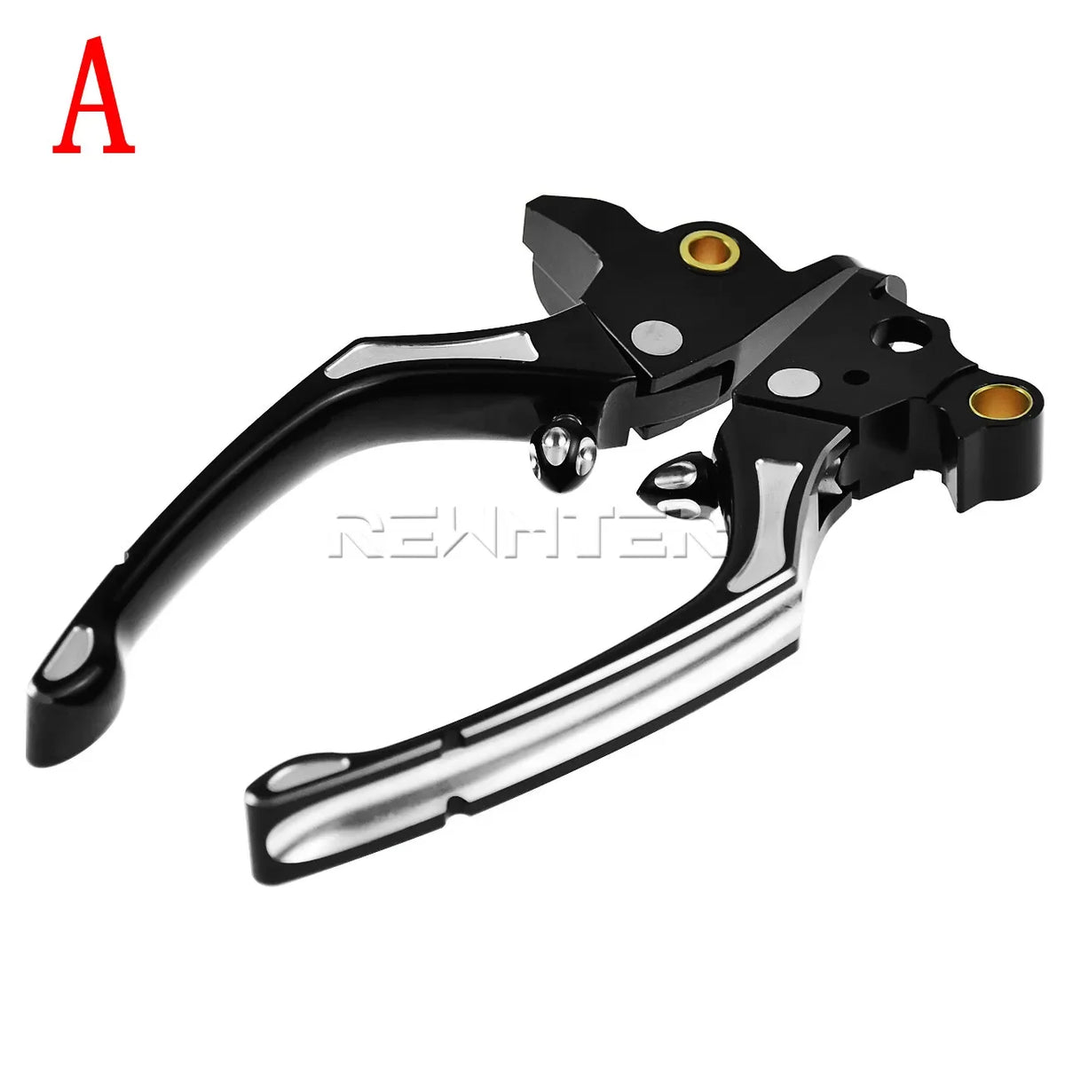 Leviers de frein et d'embrayage réglables pour Harley Touring, Softail, Dyna et Sportster - vue 2
