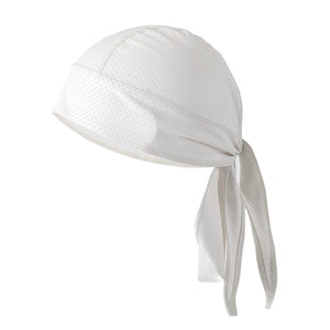 Durag headwrap noir perforé pour homme - vue 12