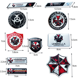 Badge autocollant 3D en aluminium pour réservoir de moto - vue 6