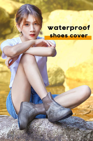 Couvre-chaussures imperméables en silicone montants - vue 5