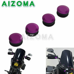 Kit de vis T25 et inserts de fixation pour protège-mains - Harley Low Rider S, Road King, Softail – photo 9/13