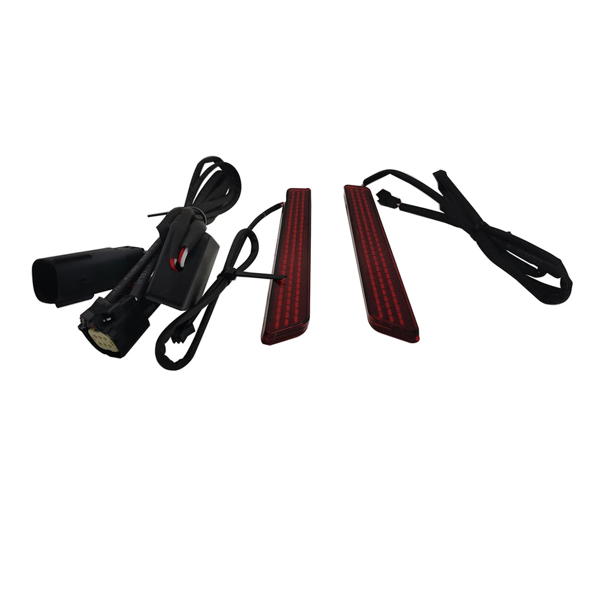 Feux LED de loquet de sacoche (position, stop, clignotant) pour Harley Touring - vue 2