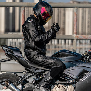 Blouson Moto Homme Toutes Saisons, Protections Amovibles - vue 1
