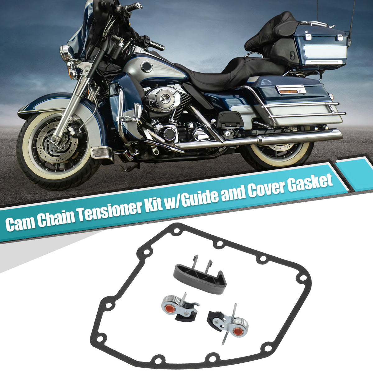 Kit tendeurs de chaîne de came pour Harley Twin Cam - vue 2