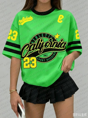 T-shirt Femme Jersey Sport California - vue 12