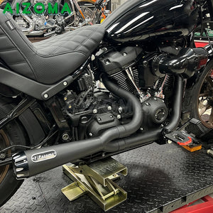 Système d'échappement complet 2-en-1 pour Harley-Davidson Softail Low Rider, FXLRST, FXLR/FXLRS et FXST 2018-2025 – photo 2/10