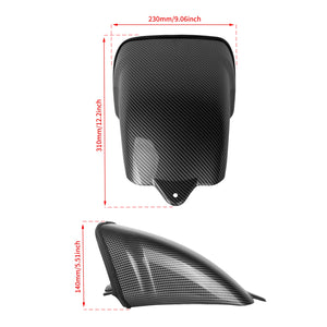 Coque de selle passager noire pour Harley-Davidson Touring - vue 6