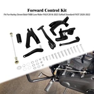 Kit Commandes Avancées (Forward Controls) - Harley-Davidson Softail Street Bob, Low Rider, Low Rider S, Standard, Breakout 2018-2024 – photo 1/6