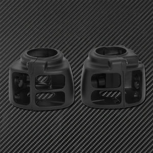 Boîtiers de commodo aluminium pour Harley Softail Dyna Sportster - vue 3