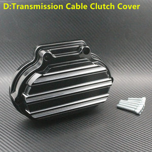 Caches moteur et boîte noirs pour Harley Touring Softail Dyna - vue 4