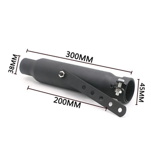 Silencieux rétro universel pour Harley bobber - vue 1