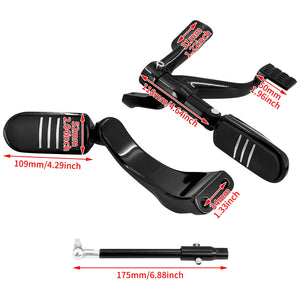 Kit de commandes centrales (Mid Control) repose-pieds, levier de frein et sélecteur - Harley-Davidson Sportster XL 2014-2022 – photo 5/6
