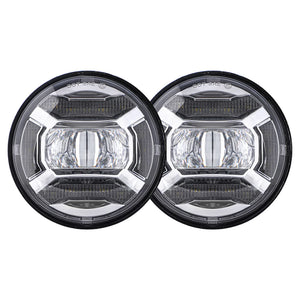 Feux additionnels LED pour Harley Road King Electra Glide - vue 8